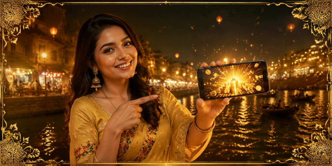 মোবাইল ক্যাসিনোর রাতের দৃশ্য